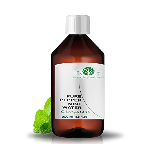 PFEFFERMINZ-WASSER, BIO, 500ML, PFEFFERMINZ-HYDROLAT (WASSERDAMPFDESTILLAT) Blumenwasserminze Organic