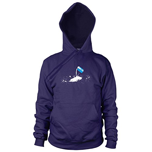 Preisvergleich Produktbild Milchstraße - Herren Hooded Sweater, Größe: S, dunkelblau