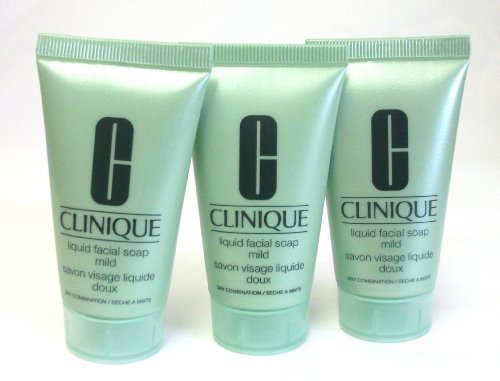 CLINIQUE LIQUID FACIAL SOAP MILD 90ml (3 x 30ml)