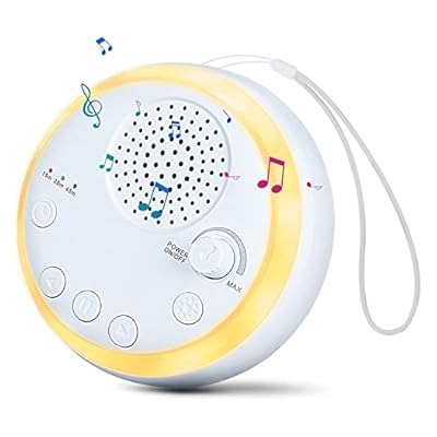 White Noise Machine, Portable Sound Machine Baby Adults, Sleep Sound Machine With 16 Soothing Sounds, Hatch Sound Machine With Night Light For Kids