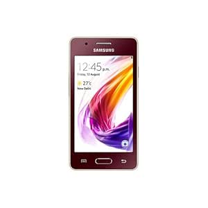 Samsung Z2 Sm Z200f Smart Phone Wine Red Amazon In Electronics