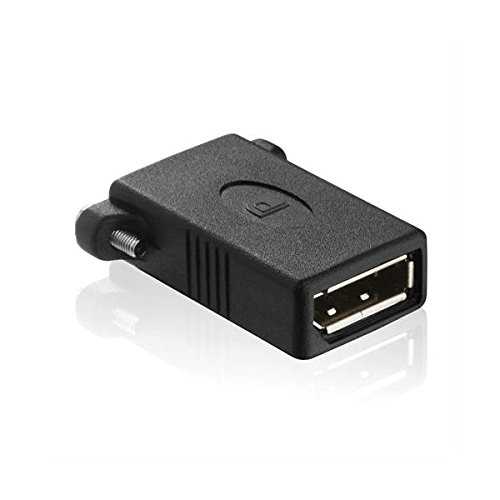 rocabo DisplayPort (DP) auf DisplayPort (DP) Adapter – DP-Buchse auf DP-Buchse – Gender Changer – Verlängerung – schwarz - 2