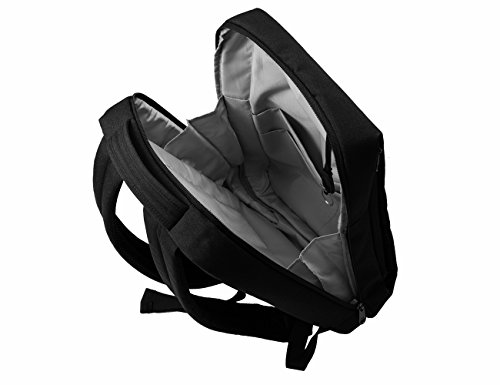 BAGSMART Leichtgewichtiger Rucksack mit Fächern für bis zu 15.6-Zoll-Laptops/Notebook,Slim Rucksack schwarz - 4