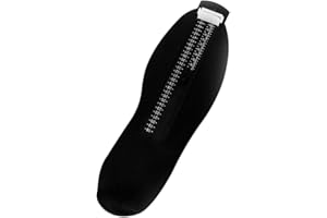 EHOTER Fußmeßgerät Set 2tlg Schuhgrößentabelle Schuhgrößen ExakteMessen Größen 18-47 Fuss Schuhmessgerät Schuhgrößentabelle für Kinder Erwachsene zum Ermitteln (Schwarz)