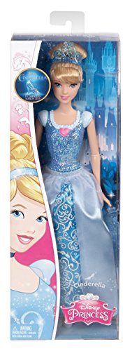 Imagen 4 de Disney Princesas Muñeca, princesa purpurina Cenicienta (Mattel CFB72)