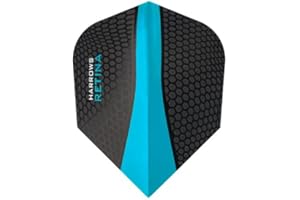 DARTS CORNER Harrows Ailettes de fléchettes Retina – 100 microns – Extra résistantes – Standard – 5 lots (15)