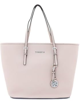 Shopper Tasche Handtasche Rosa Rose Tom & Eva Schultertasche