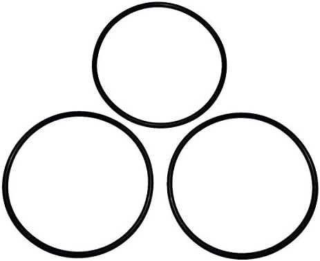 Captain O-RingLLC (3 Pack) Whirlpool Whkf-Dwhv, Whcf-Dwhv, Whkf-Dwh & Whkf-Duf Water Filter Orings