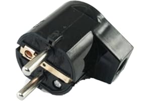 ASTER SPINA VOLANTE SHUKO 16A 2P+T ANGOLARE 90° COLORE NERO