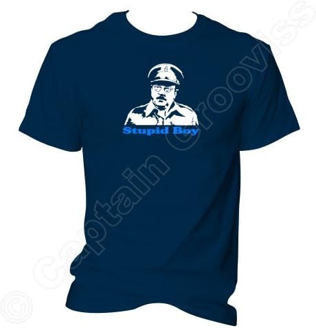 Stupid Boy Captain Mainwaring Dads Army T Shirt