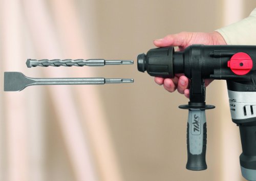 Skil Bohrhammer 1766 AK (1.500W, 4,5J, SDS+, 5 teilig. Bohr- / Meißelset mit Koffer) - 4