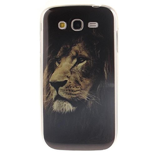 KATUMO   Carcasa Galaxy Grand Neo  Funda Silicona Transparent Gel Bumper para Samsung Galaxy Grand Neo i9060 i9082  Galaxy Grand Neo Plus i9060i Carcasa Trasera Tapa Protectora Caso Cubierta-Le  n