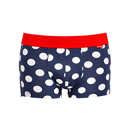 Preisvergleich Produktbild TUDUZ Herren Enganliegende Boxershorts Geschenk Unterwäsche Neuheit Baumwolle Unterhose (Dunkelblau, S)