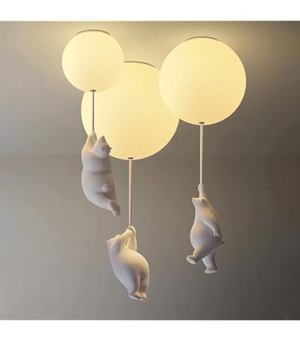 LED Kids Ceiling Lamp Ceiling Lamp Pendant Lamp Modern Creative Iron Acrylic Star Moon Cloud Kids Room Living Bedroom Decoration Decoration Romantic - View #7