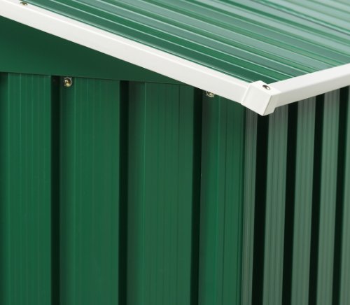 Springdale 10ft x 10ft Metal Shed, Apex Roof, Lockable 