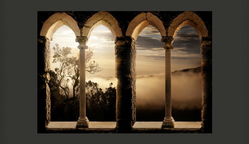 FOTOTAPETE 350×245 cm – VLIES TAPETE PREMIUM – PROFI QUALITÄT – Top moderne Wanddeko – Riesen Wandbild – Top Design Tapete – Neue exklusive Edition mit noch besser Druckauflösung – Deutsches Premium Vlies – Architektur 10110904-13 - 2