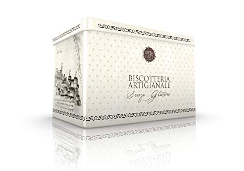 Green Flute Tris Cantucci (Nocciola-Mandorle-Frutti di Bosco) - 450 g, Senza glutine