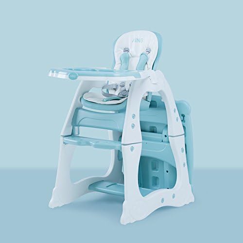 Brisk- Multifunction Split Baby dining chair Dinner table Children's learning table Baby chair Stool (Color : Mint blue)