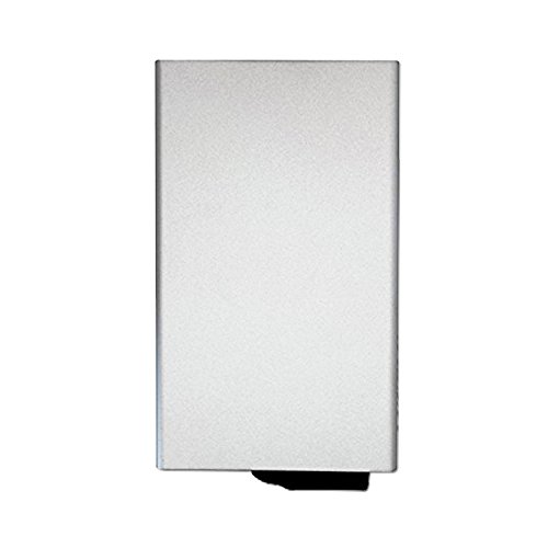 Preisvergleich Produktbild SwissElite RFID Kreditkartenetui Aluminium Namenskartenkoffer Automatischer Pop-up Card Case