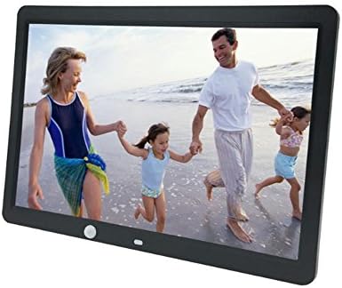 digital Fhoto 15 Inch Digital Photo Frame &amp; HD Video Frame With Motion Sensor LED The Human Body Sensors Digital Photo Frames Electronic Album , black