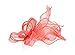 Produktbild Koralle Fascinator auf Kopfband/Clip-In für Hochzeiten, Rennen und Anlässe-5845