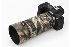 Rolanpro Spiegellose Kameralinse, Camouflage-Beschichtung, für Canon RF 100 mm F/2,8 L Makro ist USM Cover Lens Protective Sleeve Case-#3 Jungle Waterproof