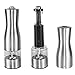 Produktbild Salzmühle Elektrische Pfeffermühle Edelstahl Gewürzmühle aus Hochwertigem Edelstahl Auch als Chilimühle Für Frisch Gemahlene Gewürze, Salz und Pfeffer