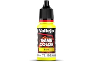 Vallejo Game Color 72103 Fluo Yellow (17ml)