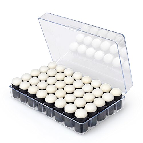 Finger Frottee Dauber mit Ein Fall für die Malerei Tintenpatrone Handwerk Karte Chalk Making Pack Of 40