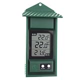 Max Min Thermomètre Digital – Jardin Serre Chambre véranda Peut être utilisé en intérieur ou en extérieur