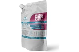 KENDAL MINT CO. KMC NRG Gel: Energy Gel Refill Pouch Raspberry Mint | Vegan | Gluten Free (10x70g Refill Pouch)