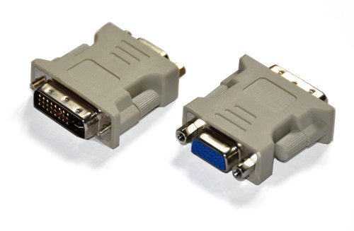 DVI Adapter (DVI zu VGA) , 24 + 5 Pins DVI-I , Konverter für Digital auf Analog , CM3-003