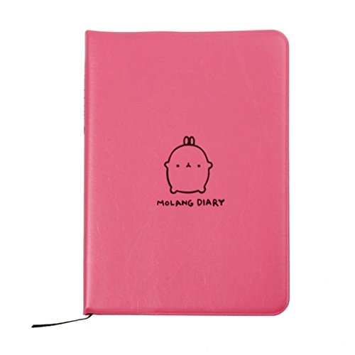 Preisvergleich Produktbild winwintom Cute Kaninchen Wochenplaner Agenda Diary Notebook Pink - Hot Pink
