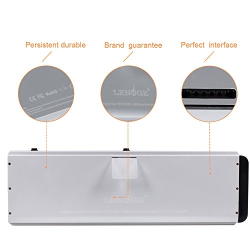 LENOGE Ersatz Hochleistung Akku Li-ion Laptop Batterie Für Apple MacBook Pro 15″ A1281 MB772 MB772*/A MB772J/A MB772LL/A 10.8V 5000mah - 5