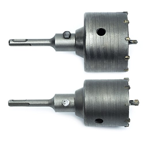 SDS Plus Bohrkrone Set Dosenbohrer Lochbohrer 65mm + 85mm FT0558 - 5