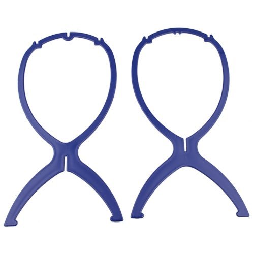 SODIAL(R) Peruecke Staender Perueckenstaender Halter 35cm Plastik Neu - 4