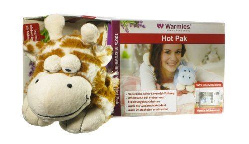 Warmies Hot Pak Giraffe with Lavender Scent