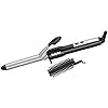 BaByliss 2284U Pro Curl Ceramic Curling Tongs Wand 19mm Barrell with Brush