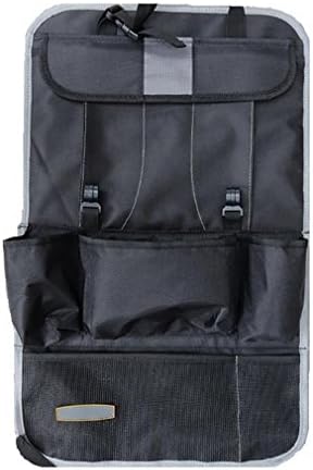 WJJ-Auto Seat Back Organisers Bottle Drinks Holder Multi-Pockets Travel Storage Bag
