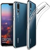 Spia Huawei P20 Pro ile uyumlu Kılıf Şeffaf Premier Silikon Orijinal Esnek İnce Geliştirilmiş Dayanıklı Darbe Karşıtı Koruyuc