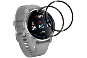 Banuyaw für Garmin Venu 2 Plus Schutzfolie Garmin Venu 2 Plus Folie, für Sensitive Touch Garmin Venu 2 Plus Panzerfolie Soft TPU Ultra HD Garmin Venu 2 Plus Displayschutzfolie, 2 Stück