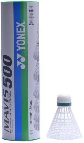 Yonex Mavis 500 Nylon Shuttlecock (White)