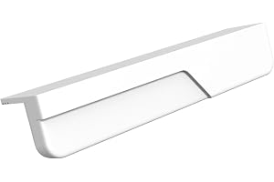 Guangcailun Fotöppnare för skåpdörr Handsfree-lösning för sophantering och återvinning Ger en modern samtidigt som den förbättrar, Vit, 12x2.2 cm