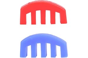 VOLLGUFEN 2pcs Violino Silenziatore in Gomma Strumento Musicale Silenziatore Mute per Violino Sordina Pratica-5,2 * 2,2 * 1,2cm