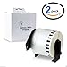Produktbild 2 XKompatibel DK11209 Weiß Adressaufkleber Ersatz für Brother - QL-500 LQ-550 LQ-560 LQ-570 LQ-580N QL-650TD LQ-700 LQ-720NW QL-1050 QL-1060N (29mm x 62mm) - 800 Etiketten pro Rollee - KOMMT MIT RAHMEN