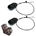 GoldenTrading 2x Recliner Handle/Cup & Replacement " Fix NEW" Trigger Lever plus Cable Sofa