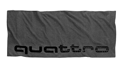 Preisvergleich Produktbild Original Audi quattro Strandlaken 80x180cm Handtuch grau