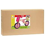 Bino 82707 – Laufrad mit Blumen, rosa - 4