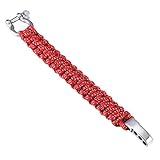La pulsera es de 2 cm de ancho y ajustable en longitud, por lo que se puede ajustar a una longitud de 23 cm, 22 cm o 21,5 cm.