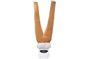 SAUBER MEISTER Machine a repasser et plier automatique 2 en 1 | Repasse chemise et pantalons | Mannequin de repassage | Defroisseur purificateur calor